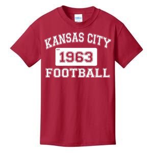 Kansas City Football Est. 1963 Kids T-Shirt