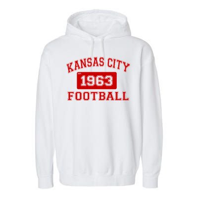 Kansas City Football Est. 1963 Garment-Dyed Fleece Hoodie