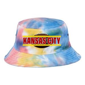 Kansas City Football Logo Tie Dye Newport Bucket Hat