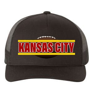 Kansas City Football Logo Yupoong Adult 5-Panel Trucker Hat