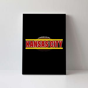 Kansas City Football Logo Canvas