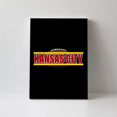 Kansas City Football Logo Canvas