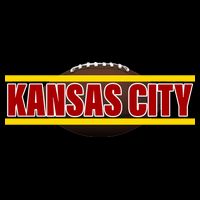 Kansas City Football Logo Drawstring Bag