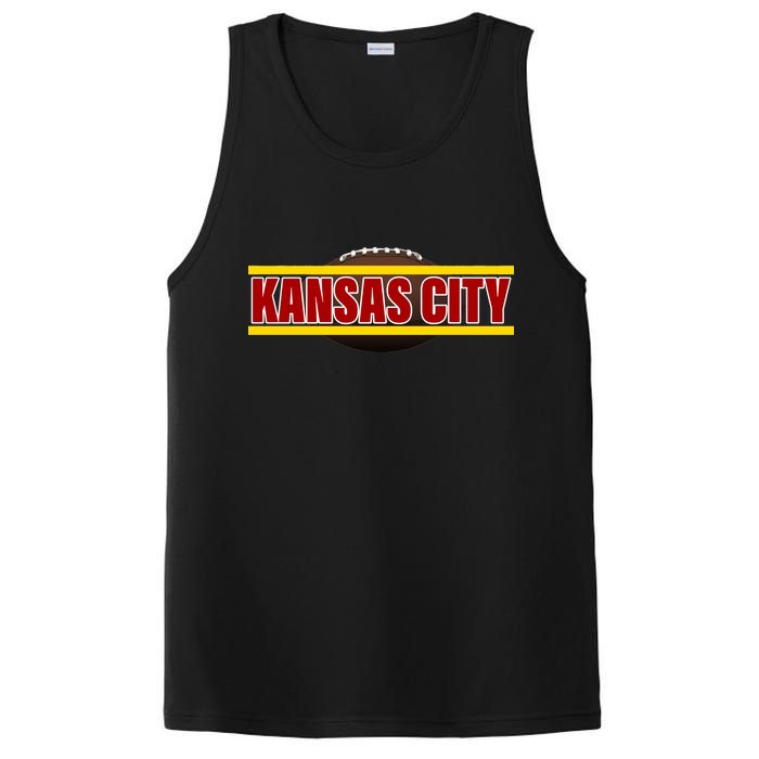 Kansas City Football Logo PosiCharge Competitor Tank