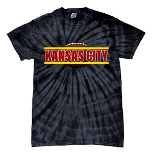 Kansas City Football Logo Tie-Dye T-Shirt