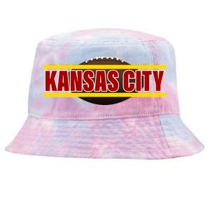 Kansas City Football Logo Tie-Dyed Bucket Hat