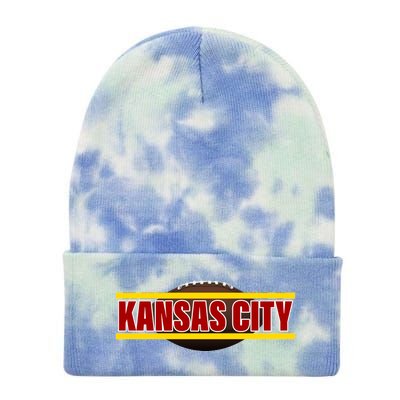 Kansas City Football Logo Tie Dye 12in Knit Beanie