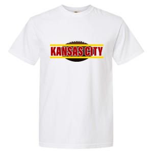 Kansas City Football Logo Garment-Dyed Heavyweight T-Shirt