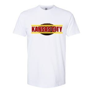 Kansas City Football Logo Softstyle CVC T-Shirt