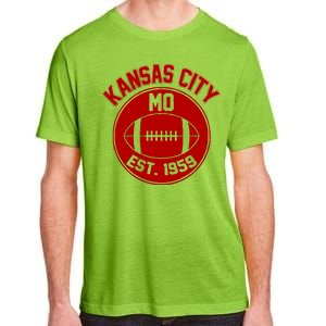 Kansas City Football MO Retro Chief Adult ChromaSoft Performance T-Shirt