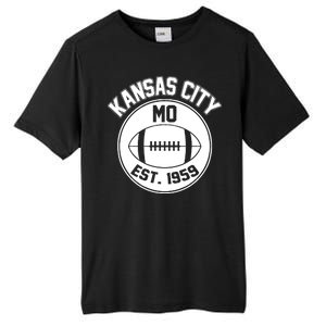 Kansas City Football MO Retro Chief Tall Fusion ChromaSoft Performance T-Shirt