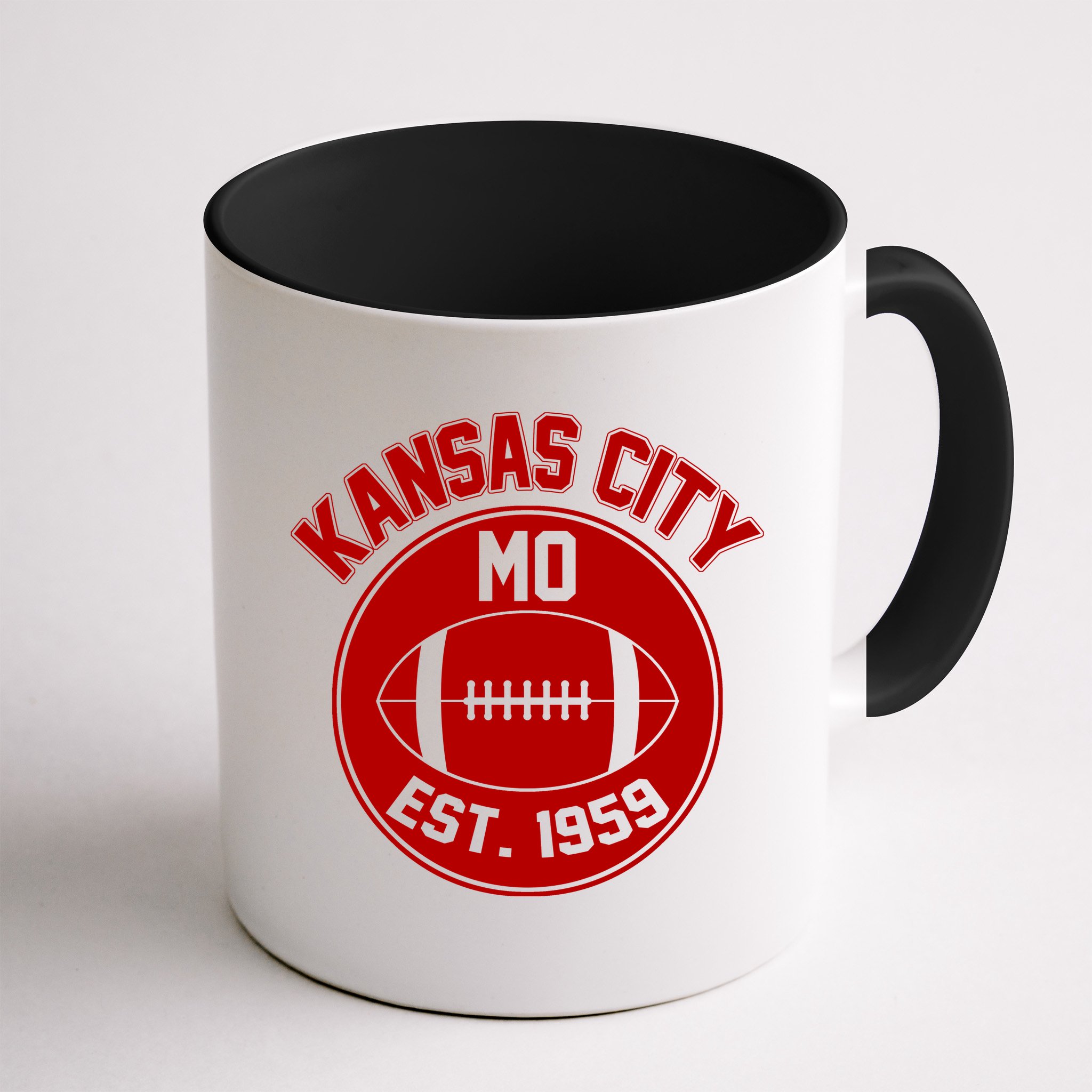 Kansas City Football MO Retro Chief Mug