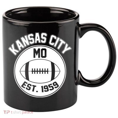 Kansas City Football MO Retro Chief 11oz C Handle Ceramic Mug