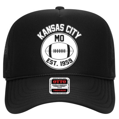 Kansas City Football MO Retro Chief Trucker Hat