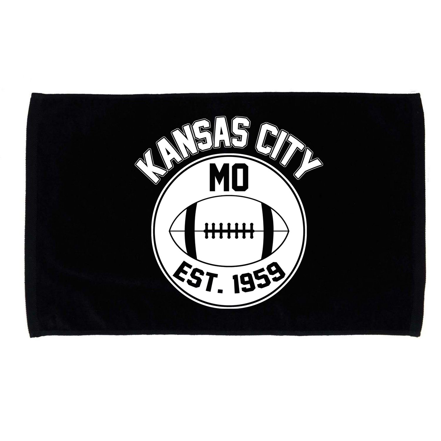 Kansas City Football MO Retro Chief Microfiber Hand Towel
