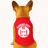 Kansas City Football MO Retro Chief Doggie Tank