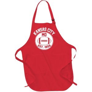 Kansas City Football MO Retro Chief Full-Length Apron With Pockets