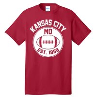 Kansas City Football MO Retro Chief Tall T-Shirt