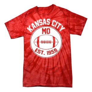 Kansas City Football MO Retro Chief Tie-Dye T-Shirt