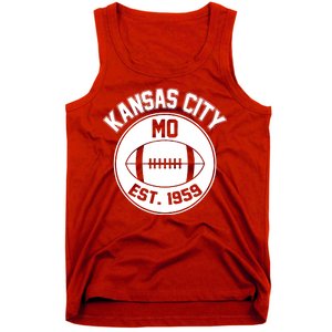 Kansas City Football MO Retro Chief Tank Top