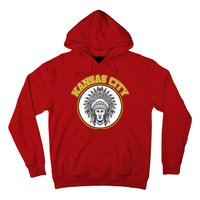 Kansas City Football Vintage Retro KC Logo Hoodie