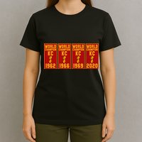 Kansas City Football World Champion Banners T-Shirt