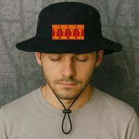 Kansas City Football World Champion Banners Bucket Hat