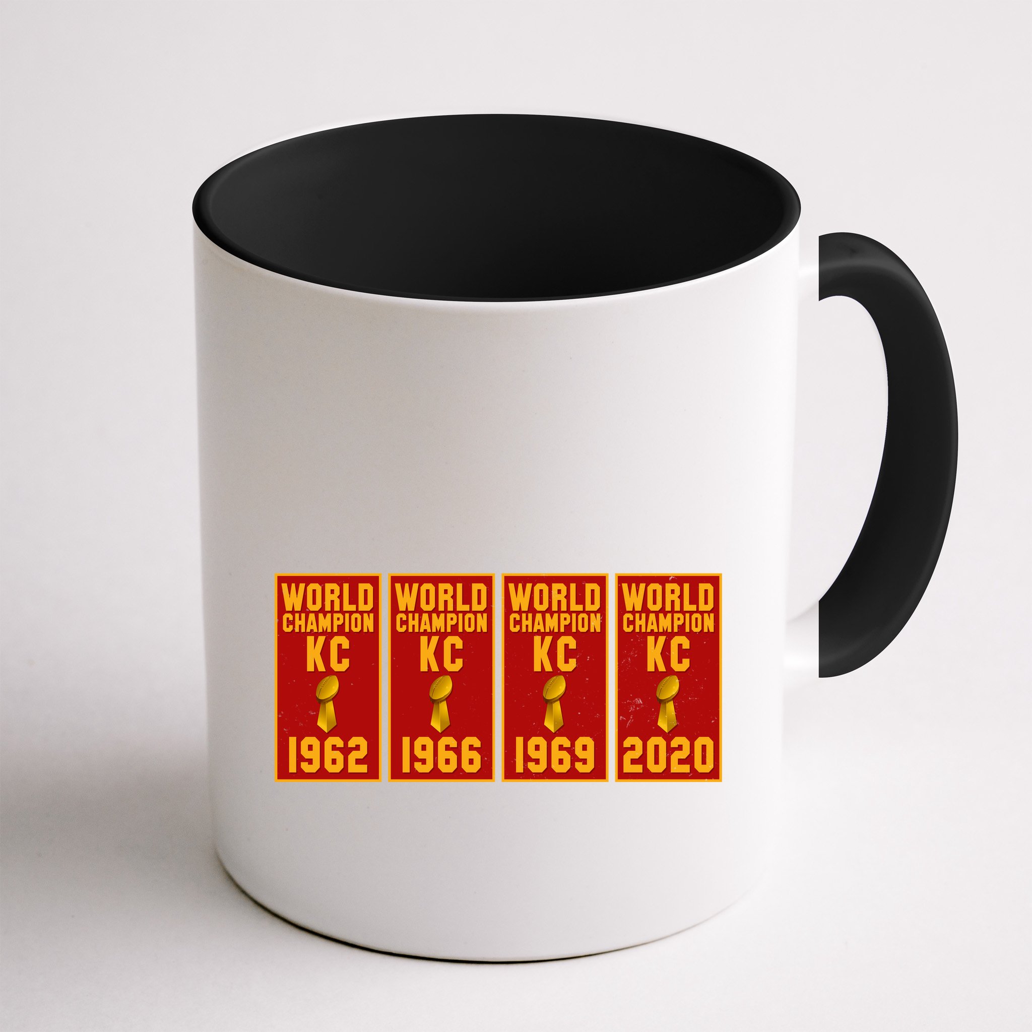 Kansas City Football World Champion Banners Mug