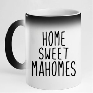 Kansas City Home Sweet Mahomes 11oz Black Color Changing Mug