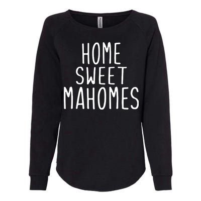 Kansas City Home Sweet Mahomes Womens California Wash Sweatshirt