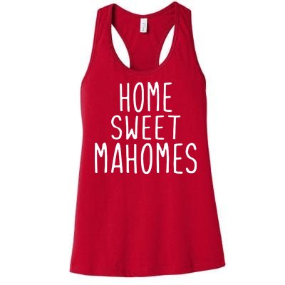 Kansas City Home Sweet Mahomes Women's Racerback Tank