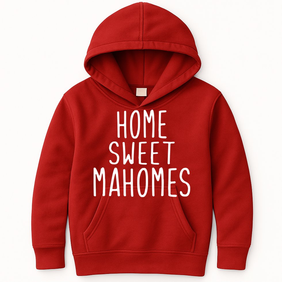 Kansas City Home Sweet Mahomes Kids Hoodie