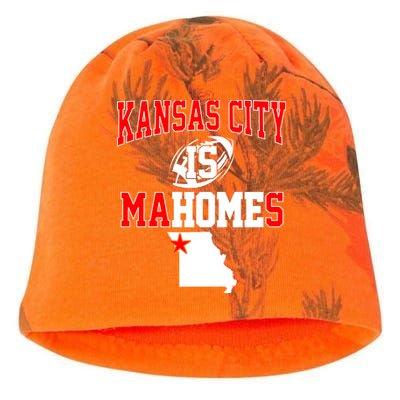 Kansas City is Mahomes Kati - Camo Knit Beanie