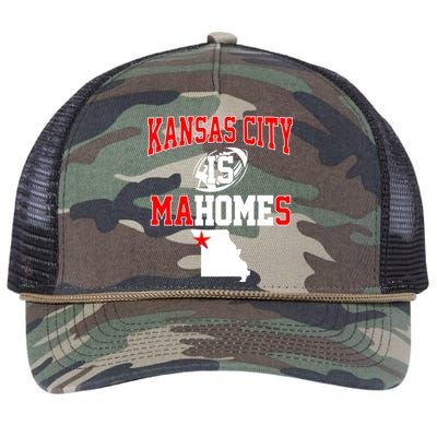 Kansas City is Mahomes Retro Rope Trucker Hat Cap