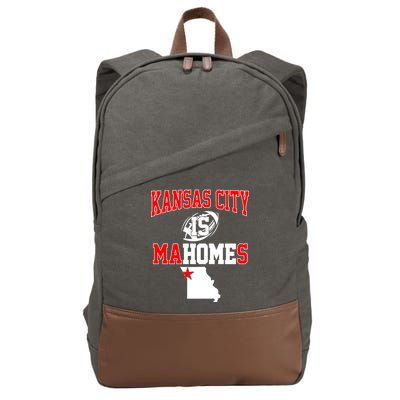 Kansas City is Mahomes Cotton Canvas Backpack