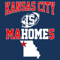 Kansas City is Mahomes 7 Panel Mesh Trucker Snapback Hat