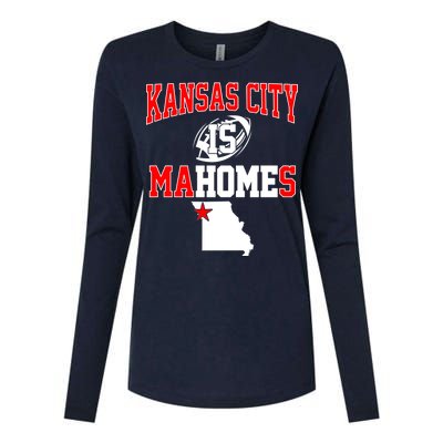 Kansas City is Mahomes Womens Cotton Relaxed Long Sleeve T-Shirt