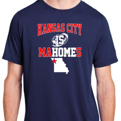 Kansas City is Mahomes Adult ChromaSoft Performance T-Shirt