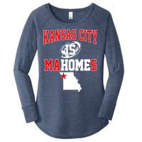 Kansas City is Mahomes Women's Perfect Tri Tunic Long Sleeve Shirt