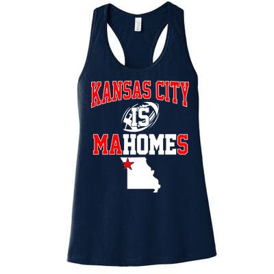 Kansas City is Mahomes Women's Racerback Tank