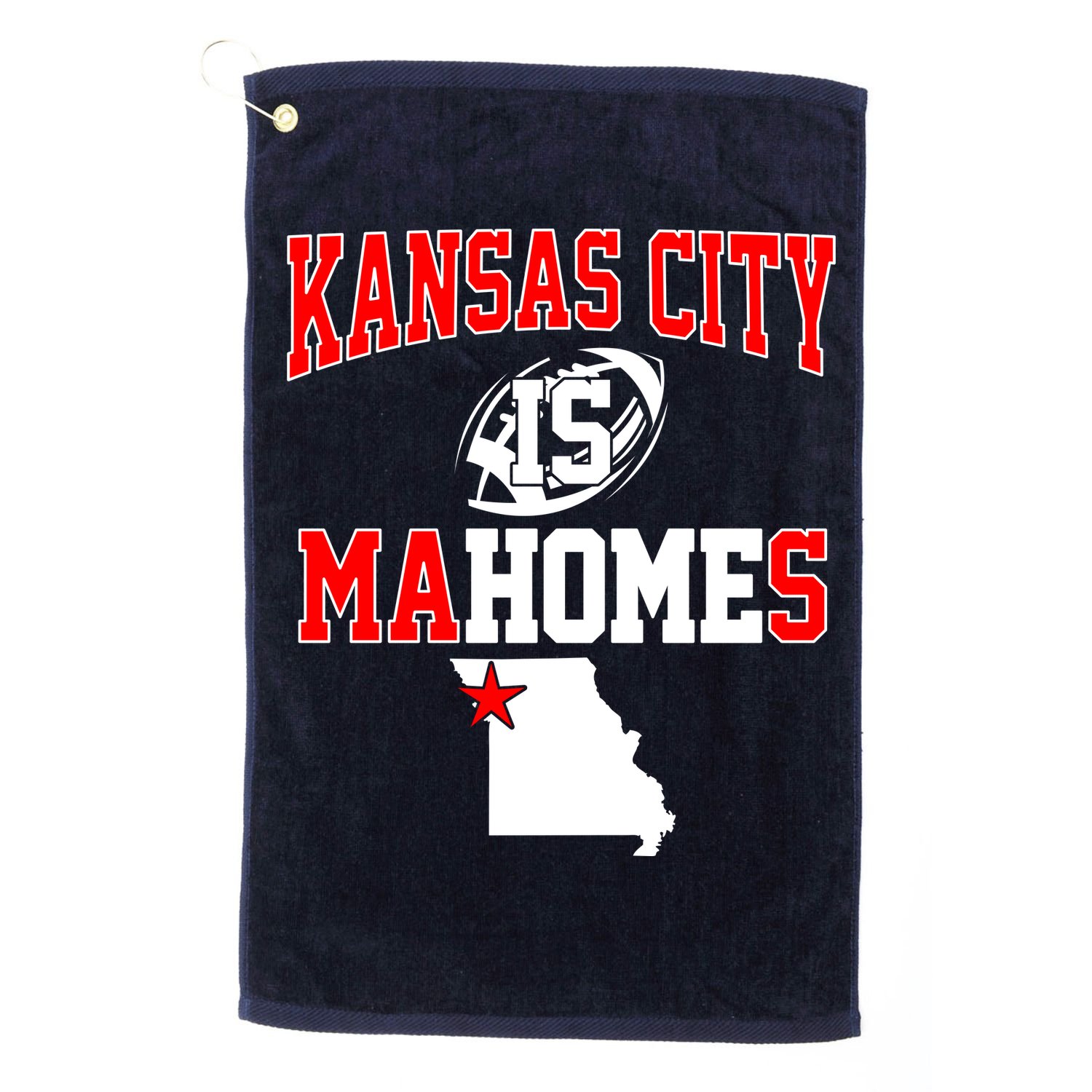 Kansas City is Mahomes Golf Towel