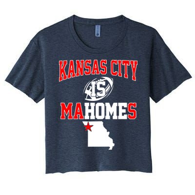 Kansas City is Mahomes Women's Crop Top Tee