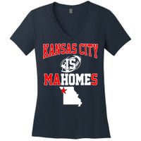 Kansas City is Mahomes Women's V-Neck T-Shirt