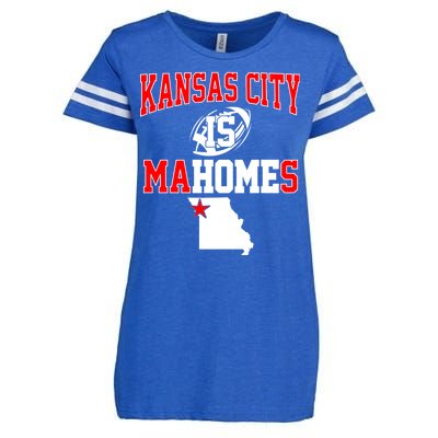 Kansas City is Mahomes Enza Ladies Jersey Football T-Shirt