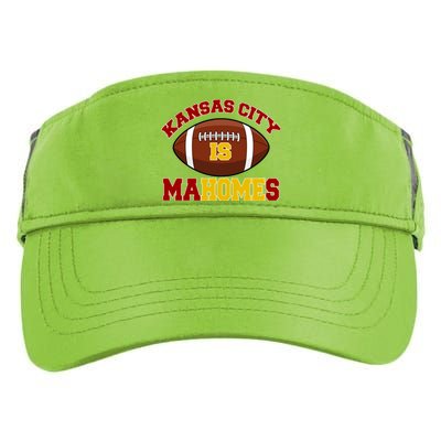 Kansas City Is Mahomes KC Football Fan Adult Drive Performance Visor