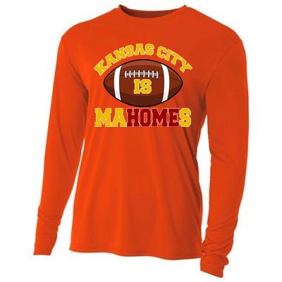 Kansas City Is Mahomes KC Football Fan Cooling Performance Long Sleeve Crew