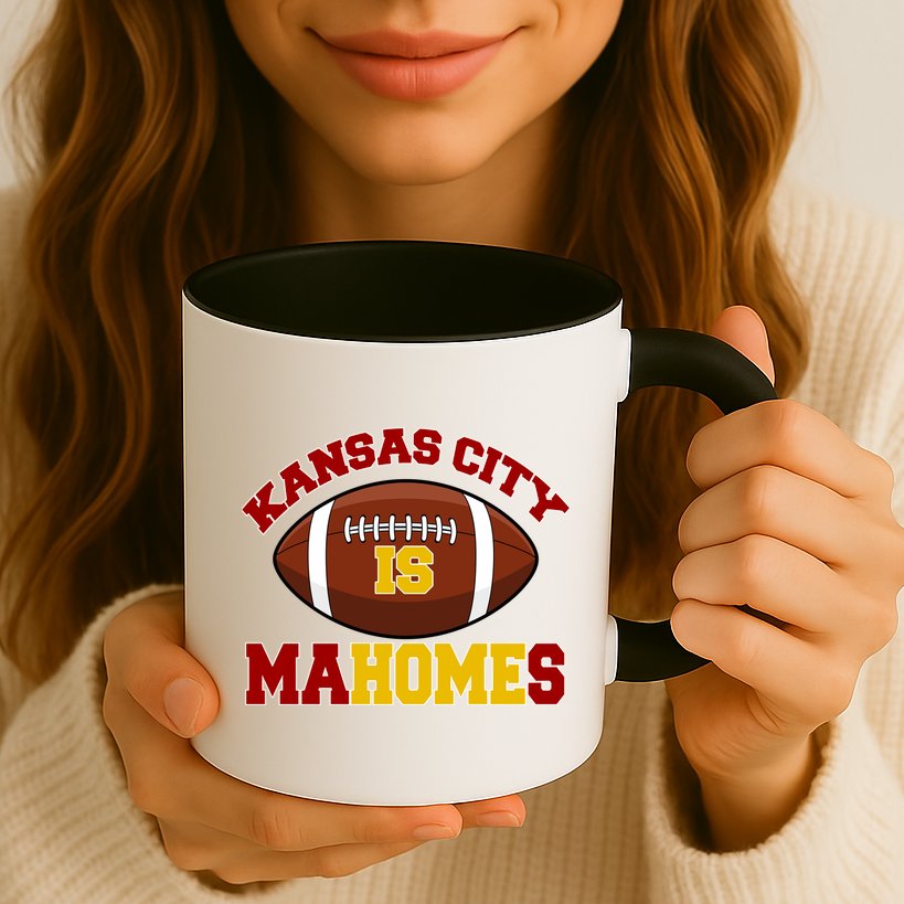 Kansas City Is Mahomes KC Football Fan Mug