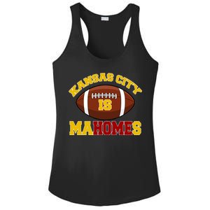 Kansas City Is Mahomes KC Football Fan Ladies PosiCharge Competitor Racerback Tank