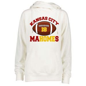 Kansas City Is Mahomes KC Football Fan Womens Funnel Neck Pullover Hood