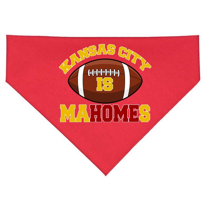 Kansas City Is Mahomes KC Football Fan USA-Made Doggie Bandana